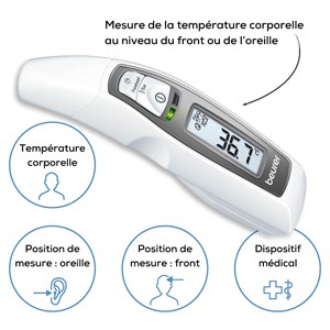 Thermomètre 2en1 - beurer - ft 65