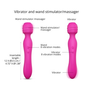 Twist - wand & vibromasseur - rose Rose