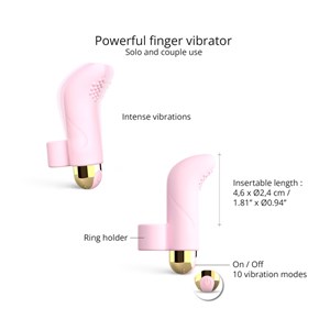Touch me - stimulateur clitoridien rose Rose