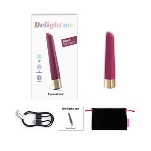 Delight me - stimulateur clitoridien Violet
