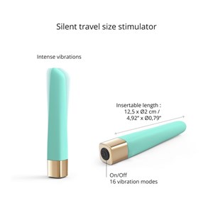 Delight me - stimulateur clitoridien Vert