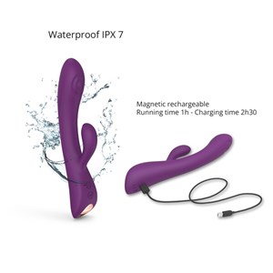 Bunny & clyde - rabbit - violet Violet