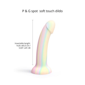 Dildolls fantasia - dildo - 14,8 cm Rose