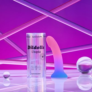 Dildolls utopia - dildo - 14,8 cm Multicolore
