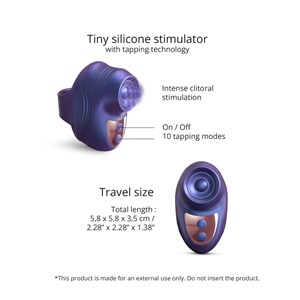 Kisscool - stimulateur clitoridien Violet