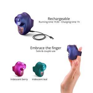 Kisscool - stimulateur clitoridien Violet