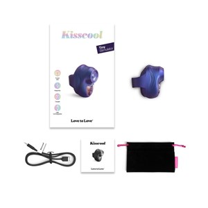 Kisscool - stimulateur clitoridien Violet