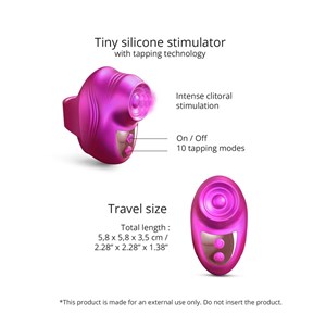 Kisscool - stimulateur clitoridien Rose