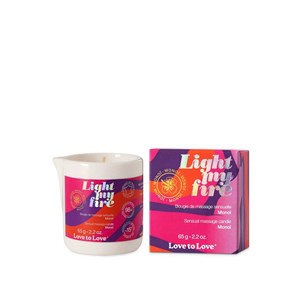 Bougie de massage - monoï