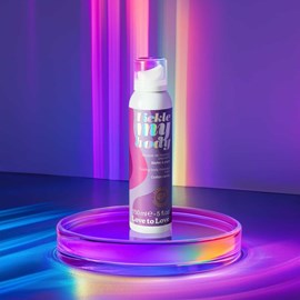 Mousse de massage - barbe à papa