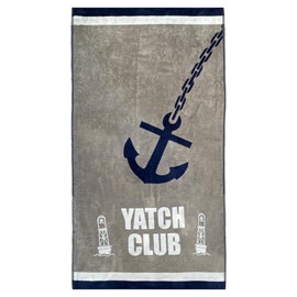 Serviette de plage - yatch club