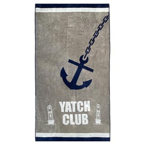 Serviette de plage - yatch club