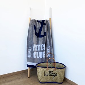Serviette de plage - yatch club