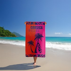 Serviette de plage - calvi