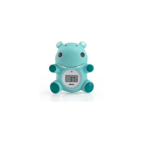 Alecto - Thermomètre de bain hippo