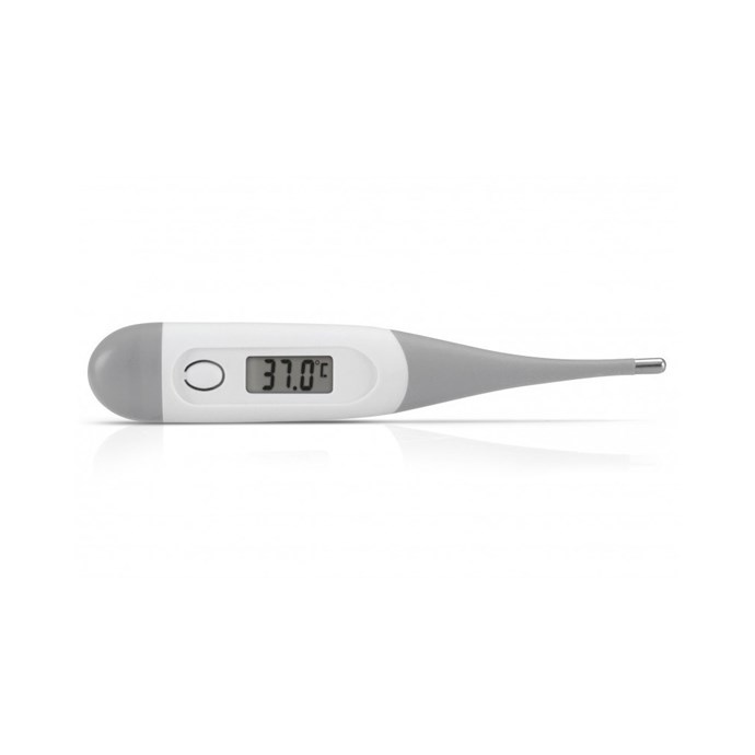 Thermomètre électronique Flexible - Modèle BC-19GS Gris - Prise De Température Rapide Et Précise - Pour Toute La Famille