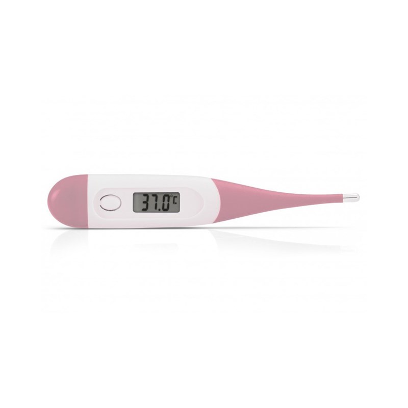 Thermomètre digital bébé rose