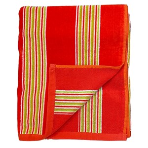 Serviette de plage - milonga orange