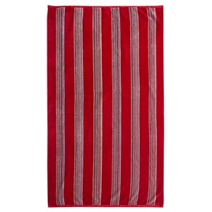Serviette de plage - milonga m rouge