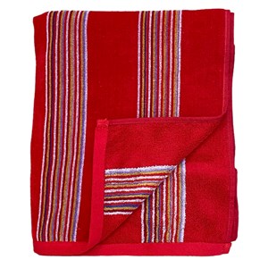 Serviette de plage - milonga m rouge