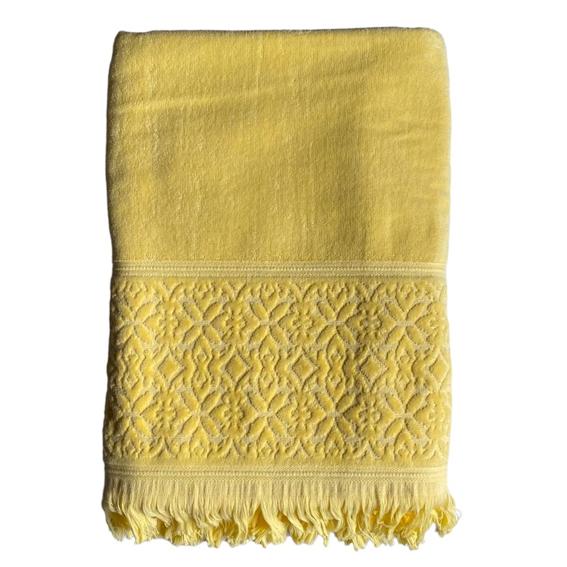 Serviette de bain - romance zeste