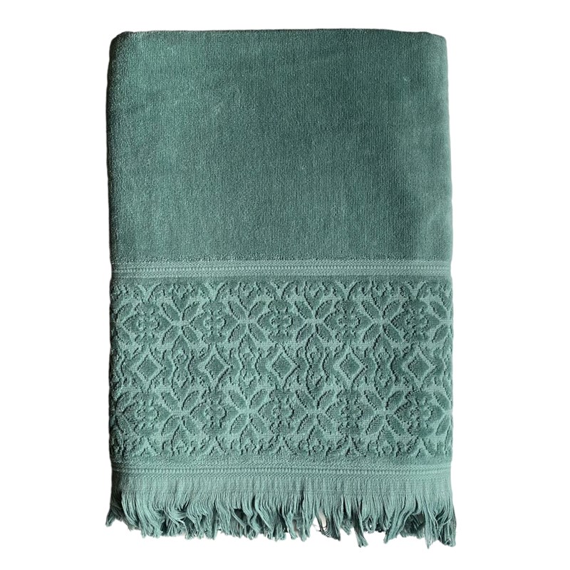 Serviette de bain - romance fougere