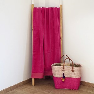Serviette de bain - shady fuchsia