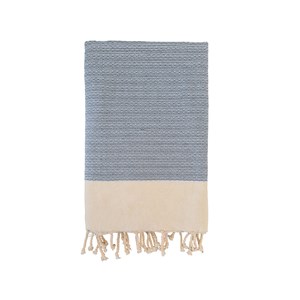 Fouta nid d'abeille - athena bleu marine
