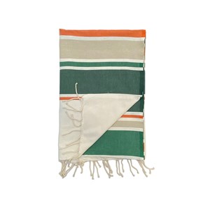 Fouta plate - helios vert