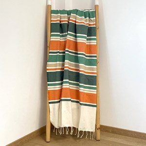 Fouta plate - helios vert