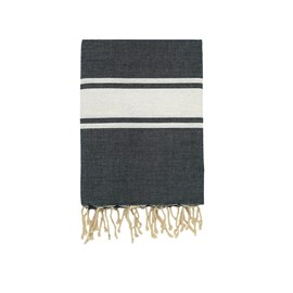 Fouta plate - kozo bleu marine