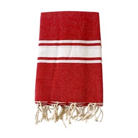 Fouta plate - kozo rouge