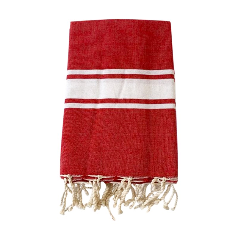 Fouta plate - kozo rouge