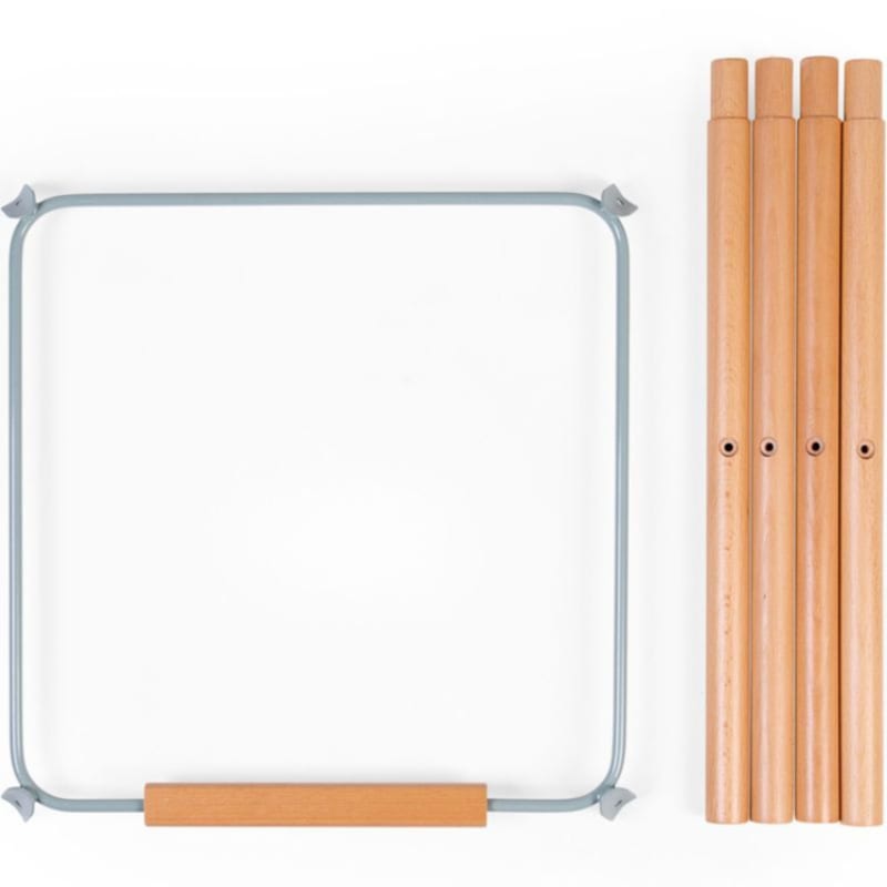 Kit de pieds longs pour chaise haute evolu extra + repose-pieds