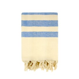 Fouta doublée éponge - fidji royal
