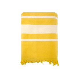 Fouta doublée éponge -caraibes tournesol