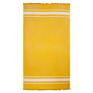 Fouta doublée éponge -caraibes tournesol