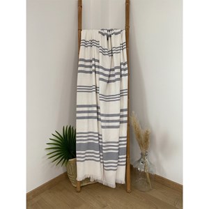 Fouta doublée éponge - karabuk navy xl