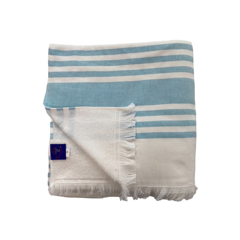 Fouta éponge - karabuk turquoise xl