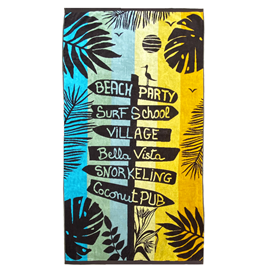 Serviette de plage - vacances