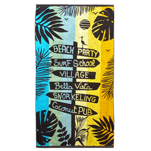 Serviette de plage - vacances