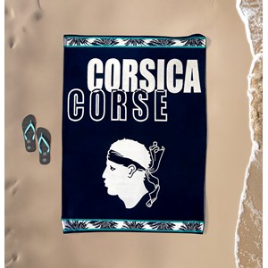 Serviette de plage xl - bastia