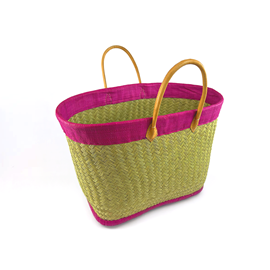 Panier de plage - baly gm fuchsia