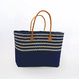 Panier de plage- amoroni sgm bleu marine