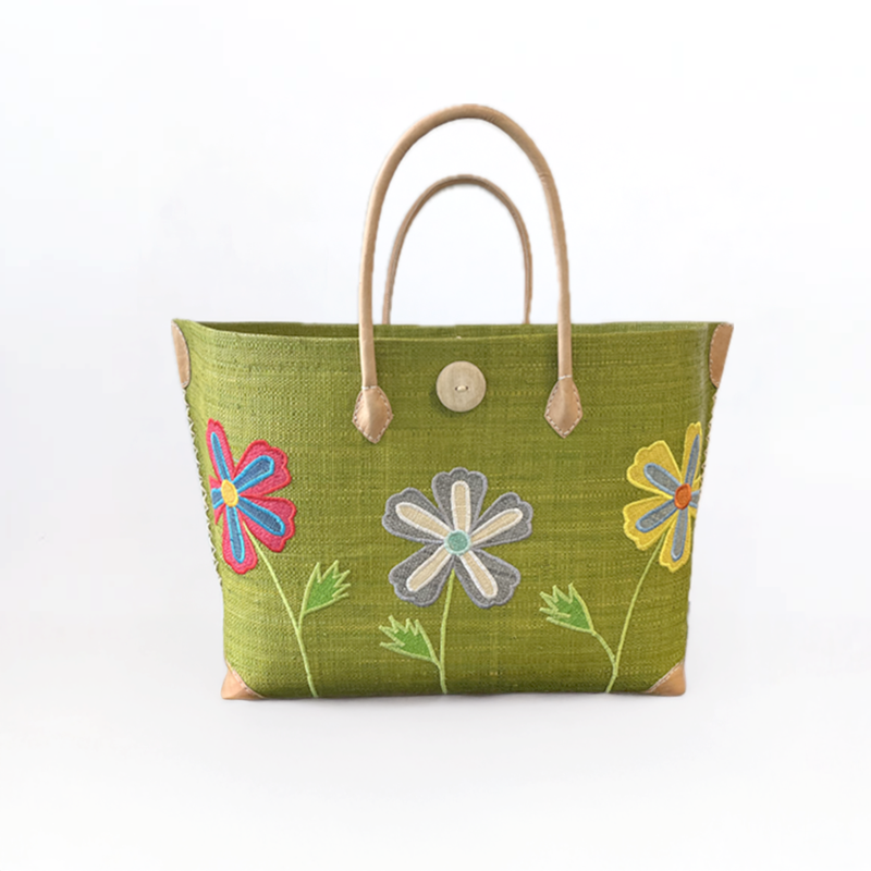 Panier de plage - isandra sgm vert olive