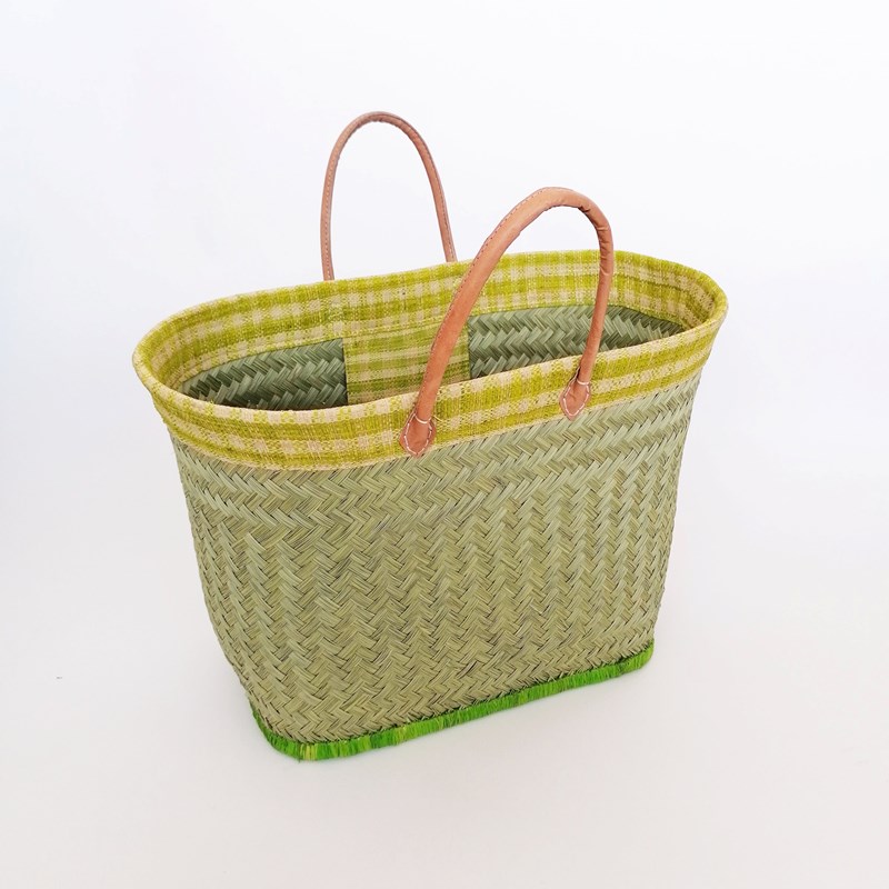 Panier de plage - tsipika gm vert anis
