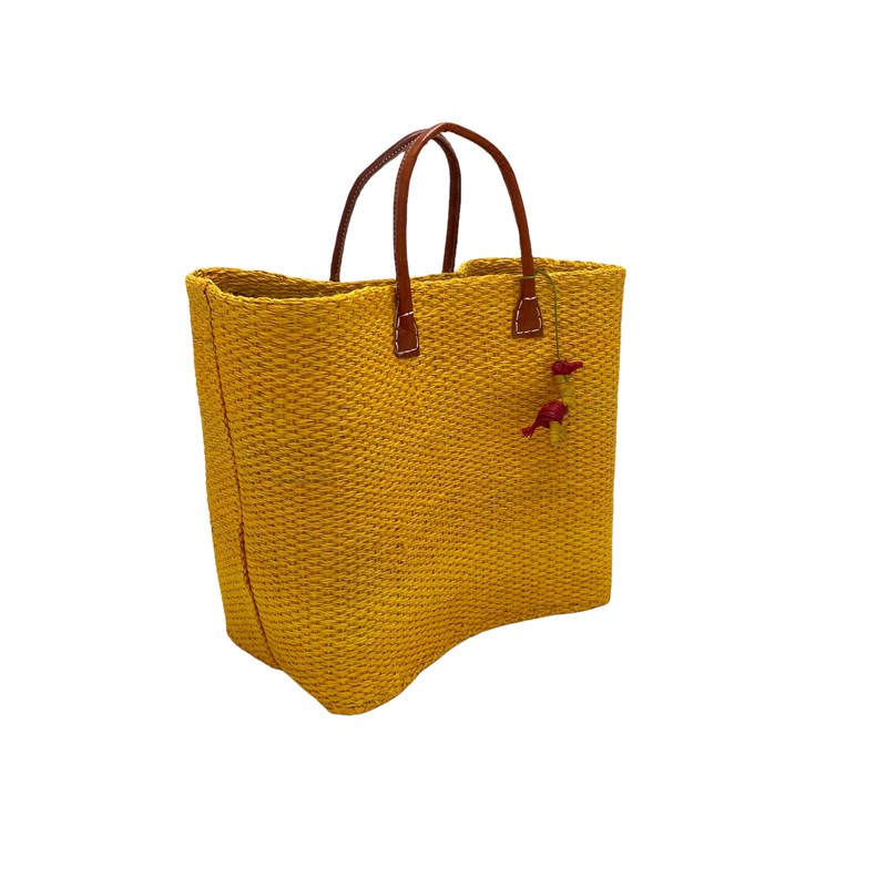 Panier de plage - tana gm safran