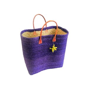 Panier de plage - tana gm prune