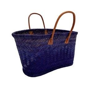 Panier de plage - aravola mm bleu marine