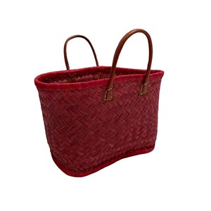 Panier de plage - aravola mm rouge